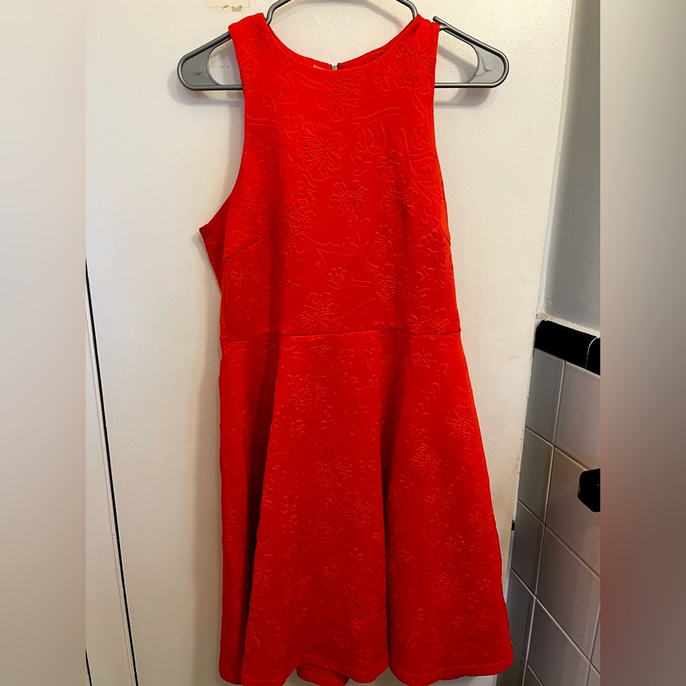 Orange/Red Dress